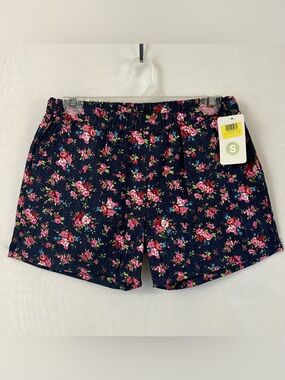 New Women’s Size Small Floral Pocket Shorts